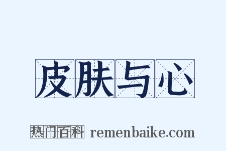 皮肤与心是什么意思的图片